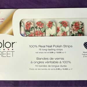 Color Street Festive Floral Nail Strips